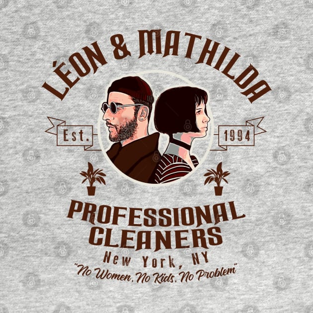 Leon & Mathilda Professional Cleaners Lts by Alema Art